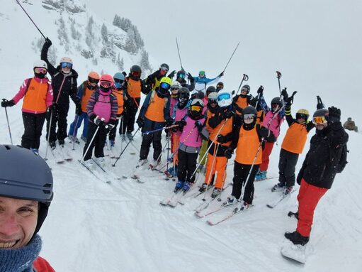 Une belle équipe colorée !
